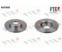2x FTE Bremsscheibe Ø236mm VORNE für OPEL