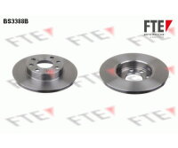 2x FTE Bremsscheibe Ø236mm VORNE für OPEL