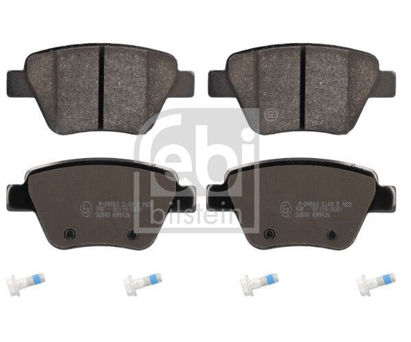 FEBI Bremsbelagsatz Bremsbeläge für Audi Seat Skoda VW Beläge Bremse hinten