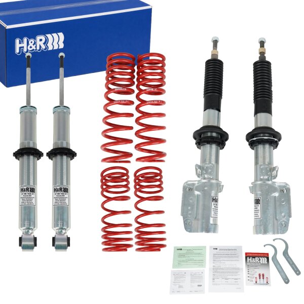 H&R Monotube Gewindefahrwerk für Porsche 911 964 Fahrwerk 30-60mm 30-50mm