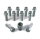 Radschrauben-Set H&R 1452803SET M14x1,5 28 mm Kugelbund SW17 Felgenschloss