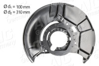 AIC Spritzblech Bremsscheibe Ankerblech 55979 Vorderachse...