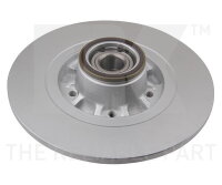 1x OEM rear brake disc, 274 mm diameter, for Mercedes Citan and Renault Kangoo
