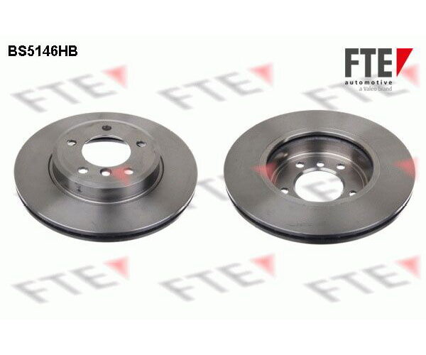 2x FTE Bremsscheibe Vorderachse Ø 300mm für BMW