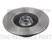 1x NK rear brake disc, 245 mm diameter, for Audi 204757