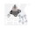 Traggelenk NK 5044739PRO vorne rechts Audi A3 Golf 4 Bora Octavia Leon M12x1,5