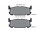Bremsbeläge hinten für Mazda MX 5 II NB TEXTAR 2402901 Bremsbelagsatz Bremse