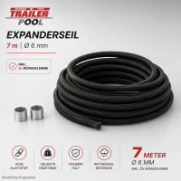 Anhängerseil Expander Seil Durchmesser 6mm 4 Meter...