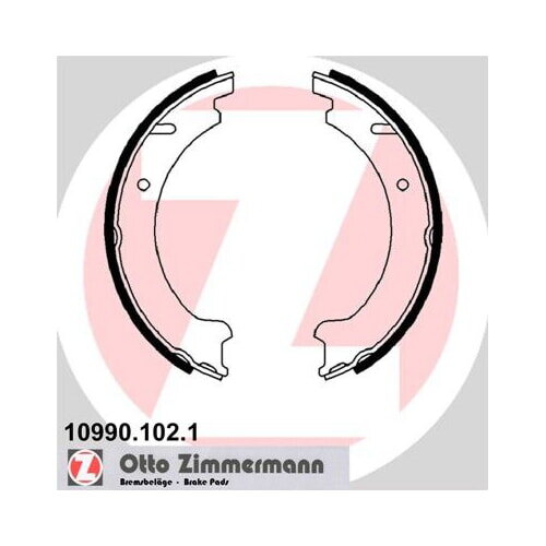 Bremsbackensatz ZIMMERMANN 10990.102.1 178x25 mm hinten Feststellbremse Volvo