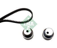 Zahnriemensatz 173 Zähne mit Spannrolle Umlenkrolle INA für Fiat Alfa 530007410