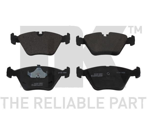 NK Bremsbelagsatz Brembeläge VORDERACHSE für BMW Z4 Cabrio E85 + Coupe E86