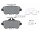 Bremsbelagsatz Bremsbeläge hinten für Mercedes ML GLE GL GLS Textar