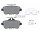 Bremsbelagsatz Bremsbeläge hinten für Mercedes ML GLE GL GLS Textar