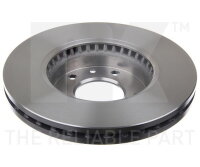 2x NK front axle brake disc, 274 mm, 203522