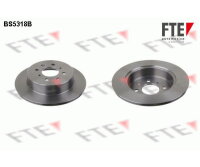 2x FTE Bremsscheibe Hinterachse Ø260mm für...