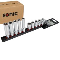 E-Torx Stecknuss Satz SONIC 3/8 Zoll E10-E16 Nuss...