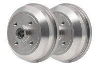 2x Bremstrommeln hinten für Opel Corsa A B Tigra ATE...