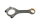 Pleuelstange konischer Kopf 215mm DT Spare Parts 4.61649