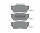 Bremsbeläge vorne für Nissan Sunny 100NX Sentra TEXTAR 2165701 Bremsklötze