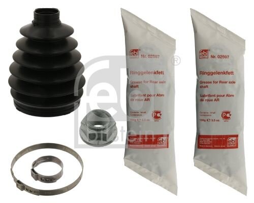 Achsmanschette Faltenbalgsatz Mercedes-Benz FEBI BILSTEIN ML W163 vorne 37352