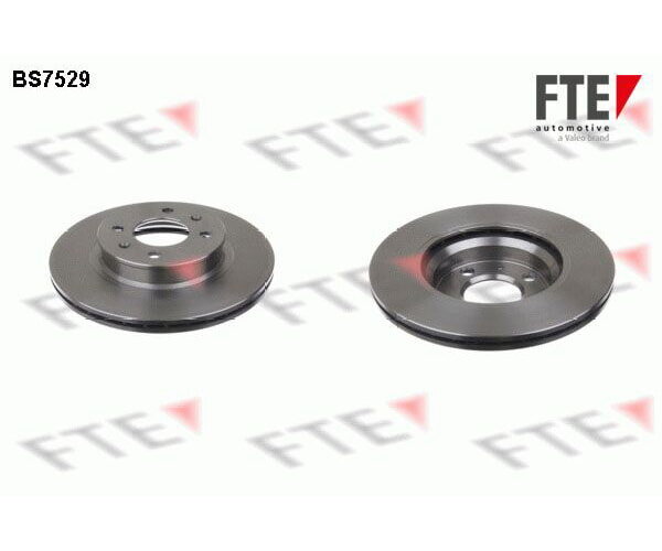 2x FTE Bremsscheibe Hinterachse Ø245mm Hinterachse für Audi A4 B5 8D2 8D5 Avant TDI