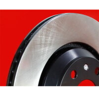 1x METZGER front brake disc, 344 mm diameter, for Mercedes