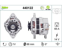 Generator Lichtmaschine für Chevrolet Matiz Spark VALEO 440122