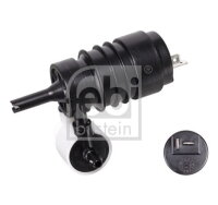 Waschwasserpumpe FEBI 05568 12V Dualpumpe Opel Astra...