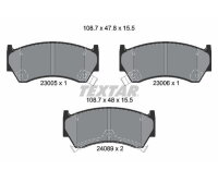 Bremsbelagsatz, Scheibenbremse 2300501