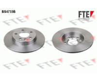 2x FTE Bremsscheibe Hinterachse Ø 280mm für...