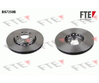 2x FTE Bremsscheibe Ø280mm VORN für MERCEDES CITAN RENAULT KANGOO