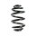 Fahrwerksfeder Schraubenfeder BMW SPIDAN 3er E46 hinten Miniblock 49797