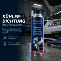 Tectimum Kühlerdicht Kühlerdichter 300ml Auto Kühler Dichtung Leck Dichtmittel