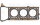 Zylinderkopfdichtung ELRING 475.490 links Mercedes OM642 1,2mm 83,8mm 5-lagig