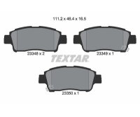 TEXTAR Bremsbelagsatz Bremsbeläge VORDERACHSE...