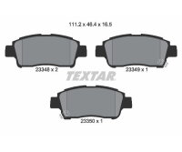 TEXTAR Bremsbelagsatz Bremsbeläge VORDERACHSE für TOYOTA YARIS