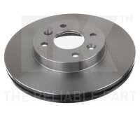 2x NK Bremsscheibe Vorderachse Ø262mm für...