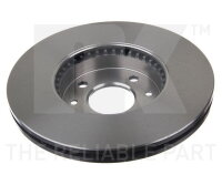 2x NK Bremsscheibe Vorderachse Ø262mm für...