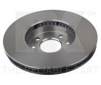 2x NK Bremsscheibe Vorderachse Ø262mm für Renault Laguna I Megane I