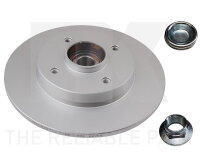1x NK Bremsscheibe Ø249mm VOLL Hinterachse...