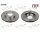 2x FTE front axle brake rotors, 239 mm