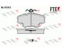 FTE Bremsbelagsatz Bremsbeläge Vorderachse für...