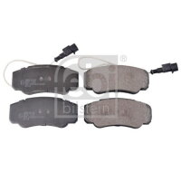Bremsbeläge hinten für Nissan Qashqai X-Trail Renault Koleos Febi Bilstein