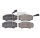 Bremsbeläge hinten für Nissan Qashqai X-Trail Renault Koleos Febi Bilstein