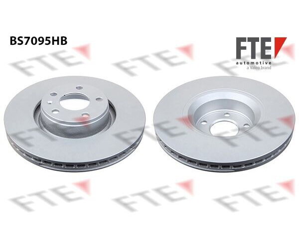 2x FTE Bremsscheibe Ø321mm VORNE für AUDI A8 4E D3