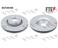 2x FTE Bremsscheibe Ø321mm VORNE für AUDI A8...