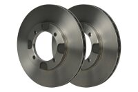 2x ATE Bremsscheibe Vorderachse 242mm