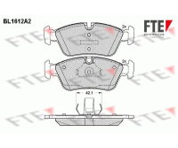 Bremsbeläge für BMW 3er E36 E46 Z3 Roadster E36 Z4 Roadster E85 FTE VORNE