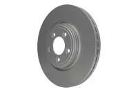 1x ATE brake disc, front axle, Ø 326 mm, for Jaguar XF XJ