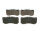 BOSCH Bremsbelagsatz Scheibenbremse 0986494993 für Audi